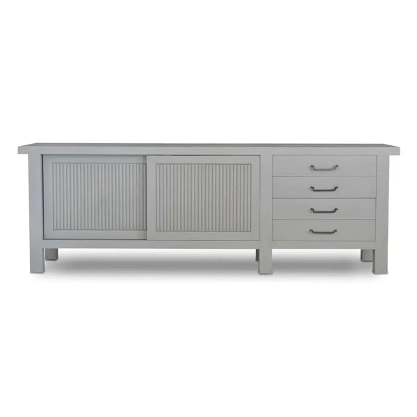 Finsbury Sideboard w/ Sliding Doors-Blue Hand Home