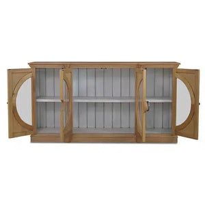 Pimlico Credenza w/ Glass Door-Blue Hand Home