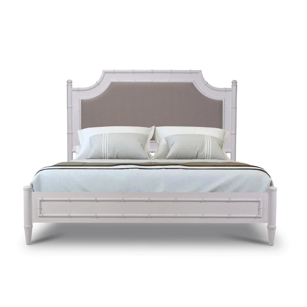 Chelsea Upholstered Bed King-Blue Hand Home