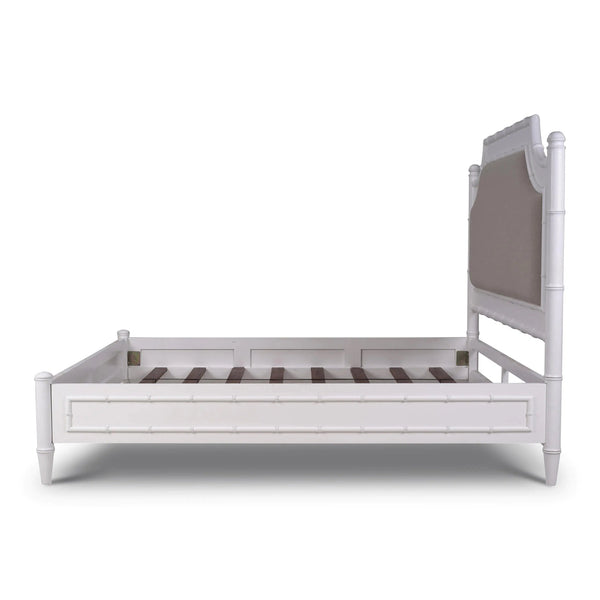 Chelsea Upholstered Bed King-Blue Hand Home