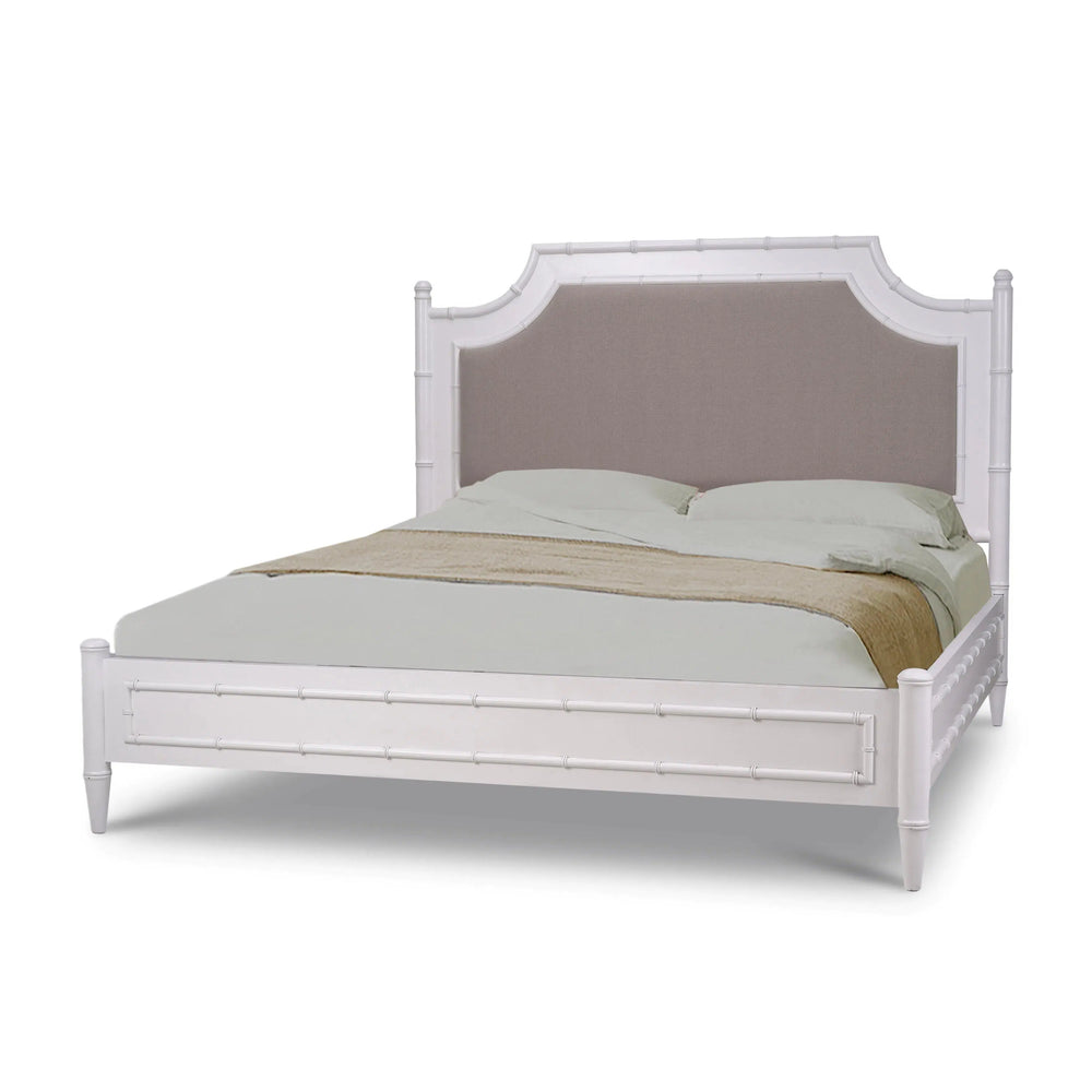 Chelsea Upholstered Bed King-Blue Hand Home