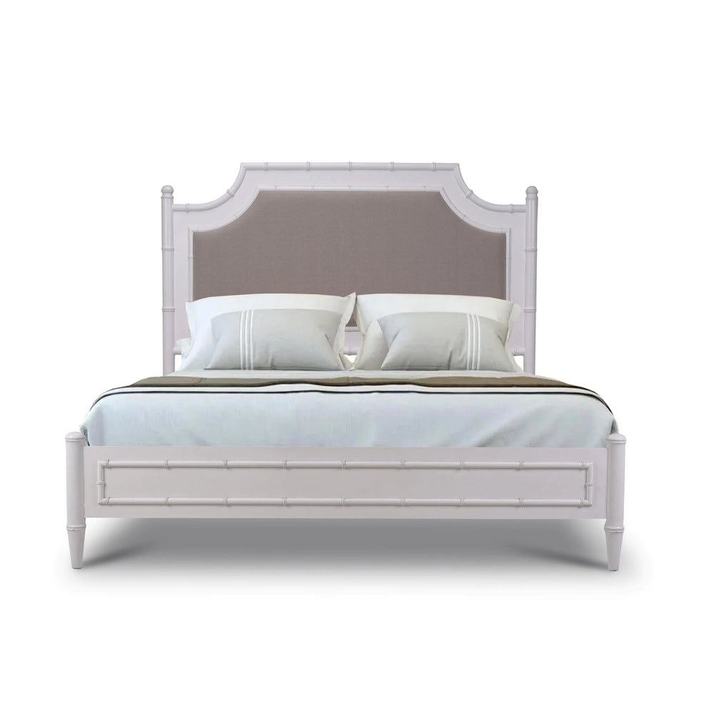 Chelsea Upholstered Bed Queen-Blue Hand Home