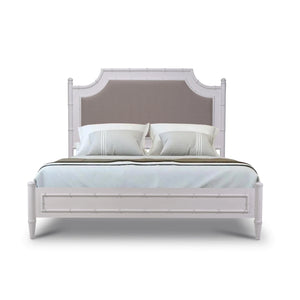 Chelsea Upholstered Bed Queen-Blue Hand Home