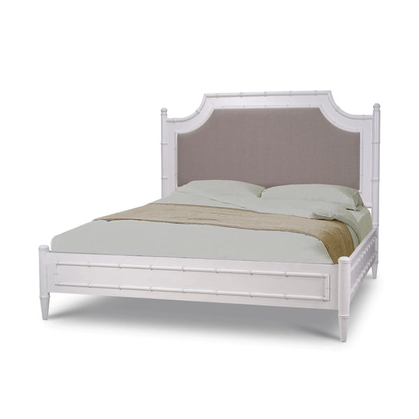 Chelsea Upholstered Bed Queen-Blue Hand Home