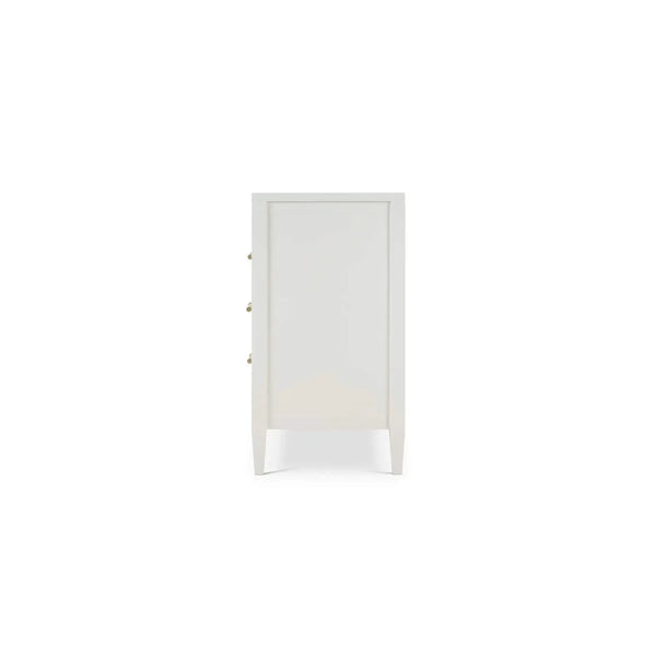 Belgravia 6 Drawer Dresser In True White-Blue Hand Home