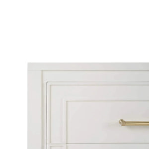 Belgravia 6 Drawer Dresser In True White-Blue Hand Home