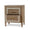 Belgravia Bedside Table in Sandbar w/ White Inset Rattan-Blue Hand Home