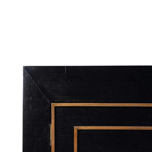 Fleet Linen Wrapped 4 Door Sideboard-Blue Hand Home