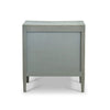 Mornington Linen Wrapped Nightstand In Pale Blue-Blue Hand Home