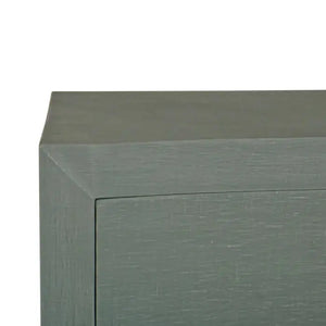 Mornington Linen Wrapped 6 Drawer Dresser In Pale Blue-Blue Hand Home