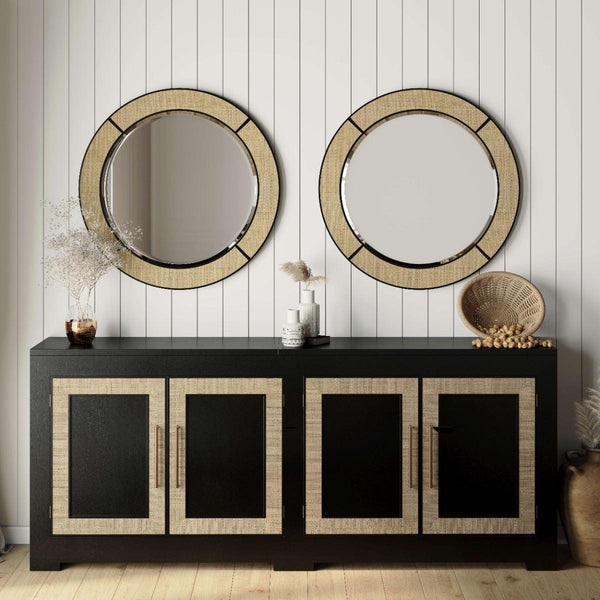 Muswell Mirror-Blue Hand Home