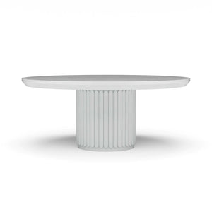 Portobello Round Dining Table 72"-Blue Hand Home