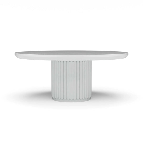 Portobello Round Dining Table 72"-Blue Hand Home