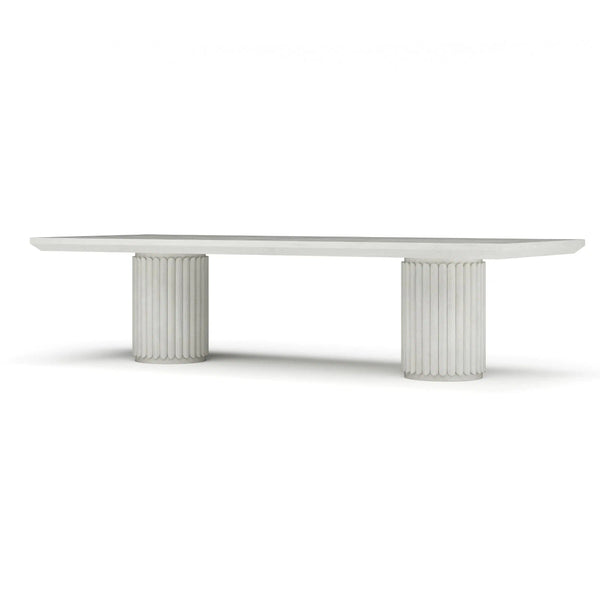 Portobello Rectangular Dining Table 120"-Blue Hand Home