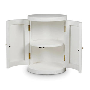Ringo Drum Table-Blue Hand Home