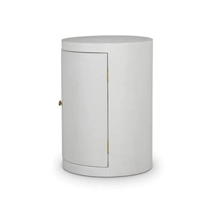 Ringo Drum Table-Blue Hand Home
