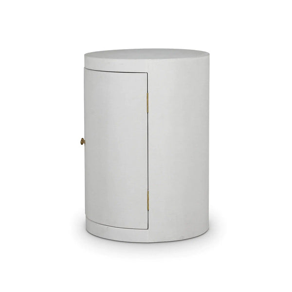 Ringo Drum Table-Blue Hand Home