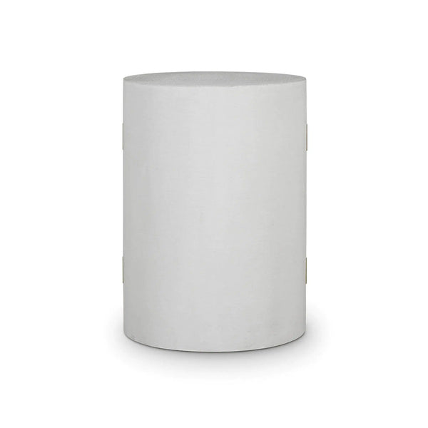 Ringo Drum Table-Blue Hand Home
