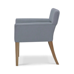 York Upholstered Dining Chair-Blue Hand Home