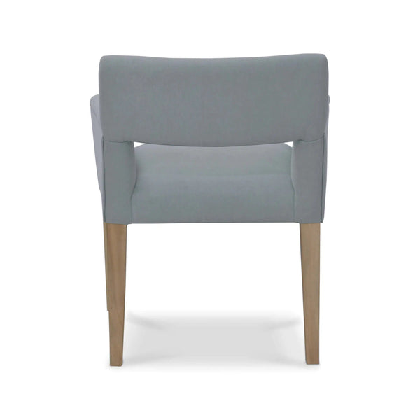 York Upholstered Dining Chair-Blue Hand Home