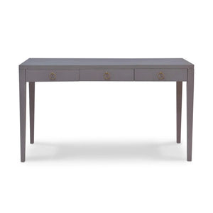 Westminster Linen Wrapped Desk-Blue Hand Home