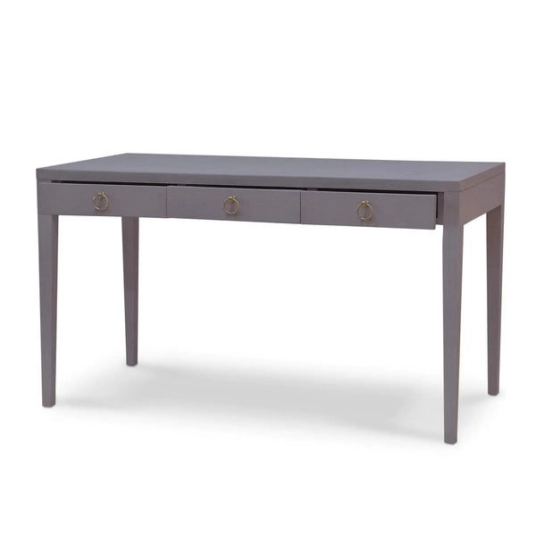 Westminster Linen Wrapped Desk-Blue Hand Home