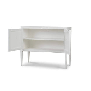 Westminster Linen Wrapped Concave 2 Door Sideboard-Blue Hand Home