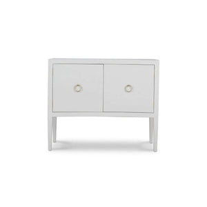 Westminster Linen Wrapped Concave 2 Door Sideboard-Blue Hand Home