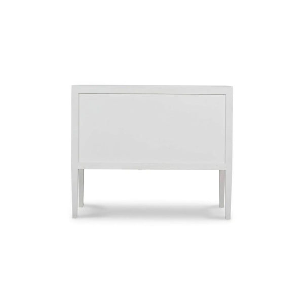 Westminster Linen Wrapped Concave 2 Door Sideboard-Blue Hand Home