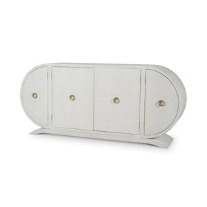Glastonbury Linen Wrapped Sideboard-Blue Hand Home