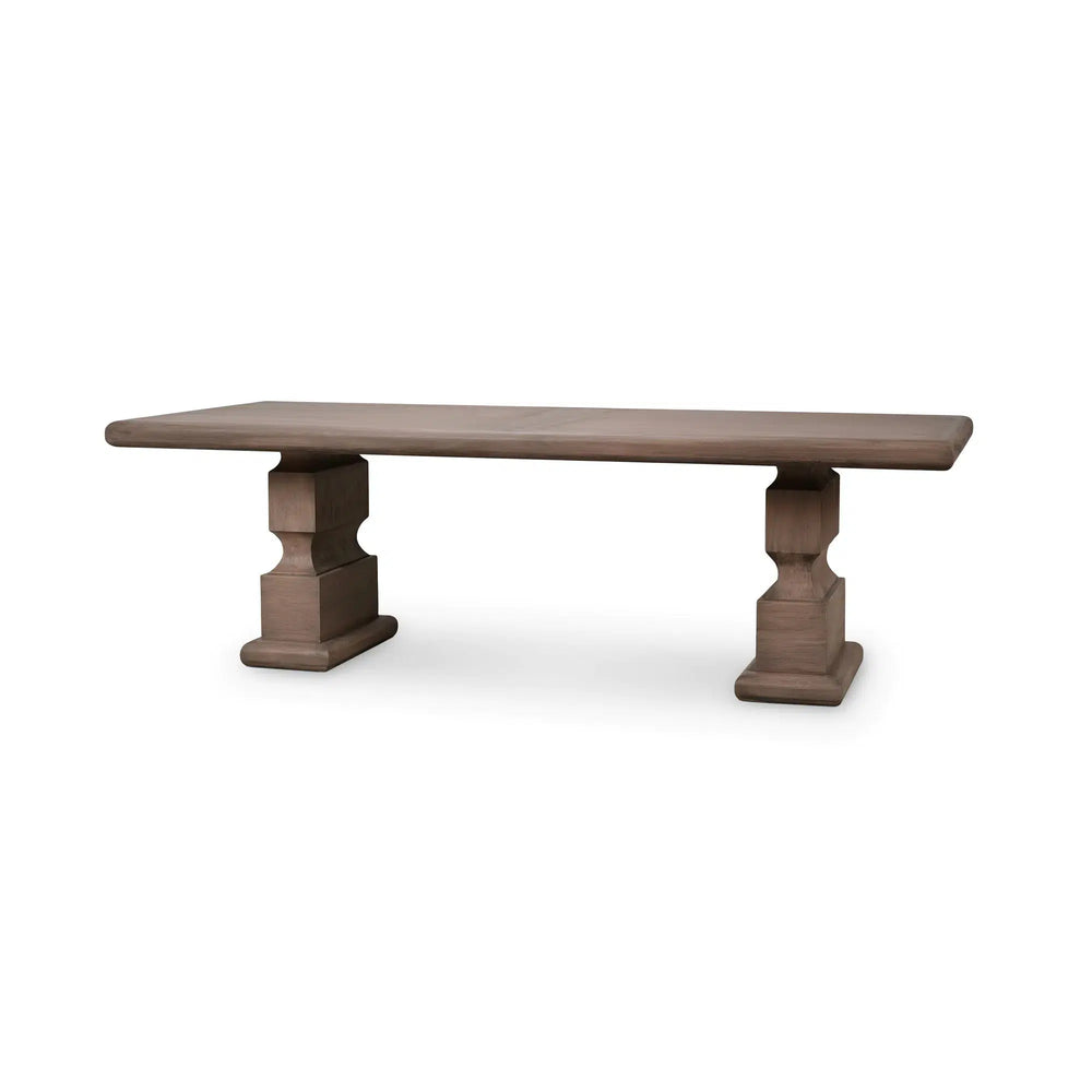 Boscombe Rectangular Dining Table 96''-Blue Hand Home