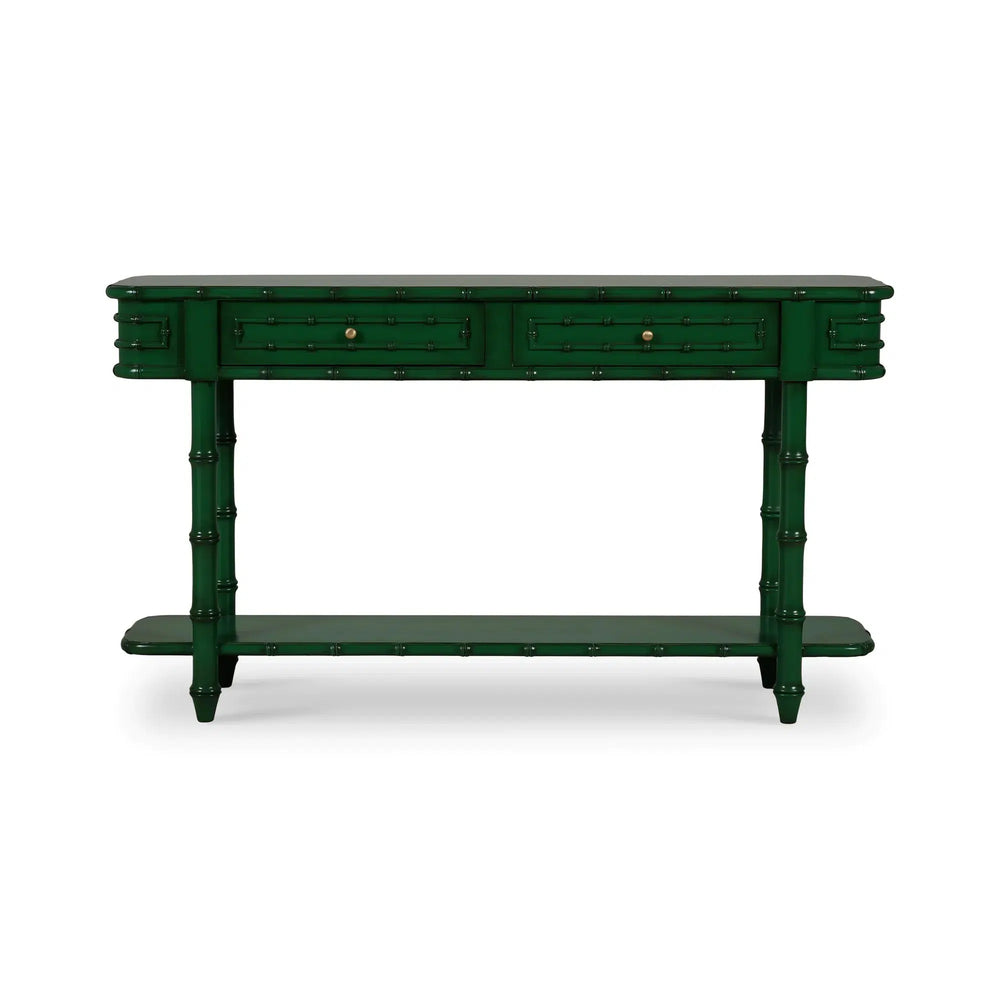 Hurlingham Console Table-Blue Hand Home