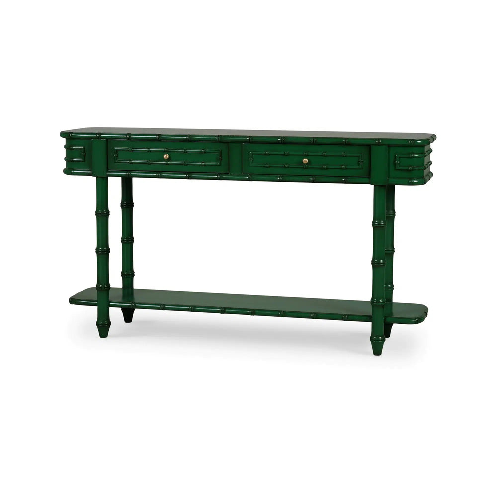 Hurlingham Console Table-Blue Hand Home