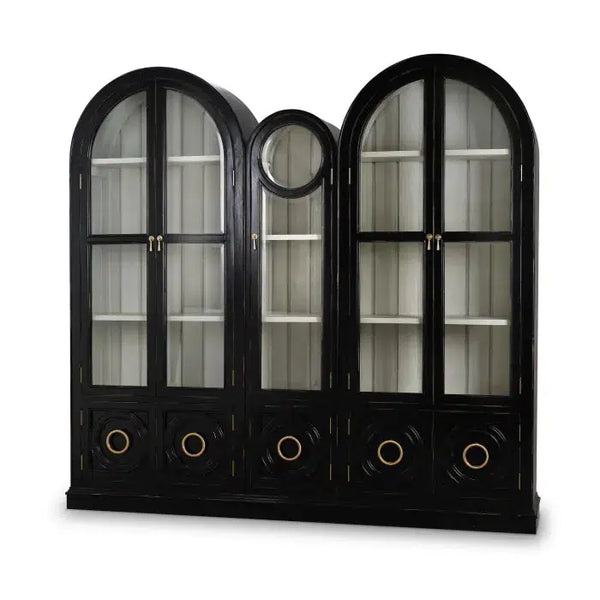 Pavilion Display Cabinet-Blue Hand Home