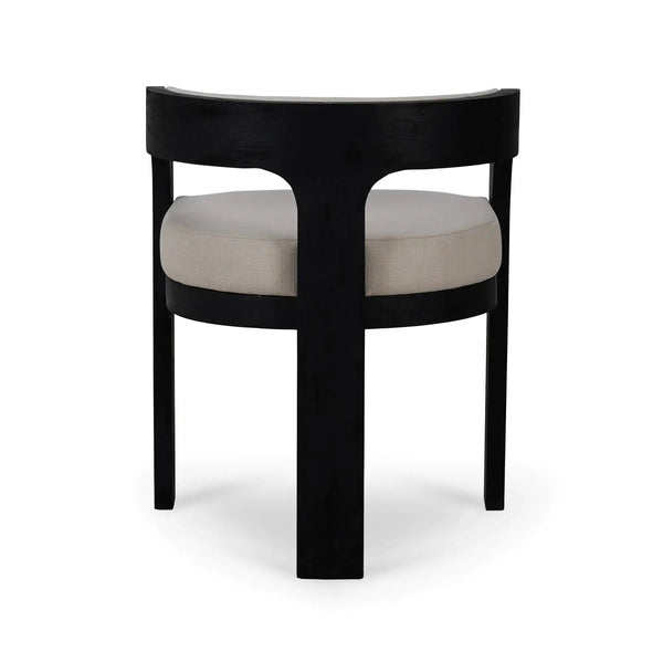 Momo Dining Chair w/ Padded Back-Blue Hand Home
