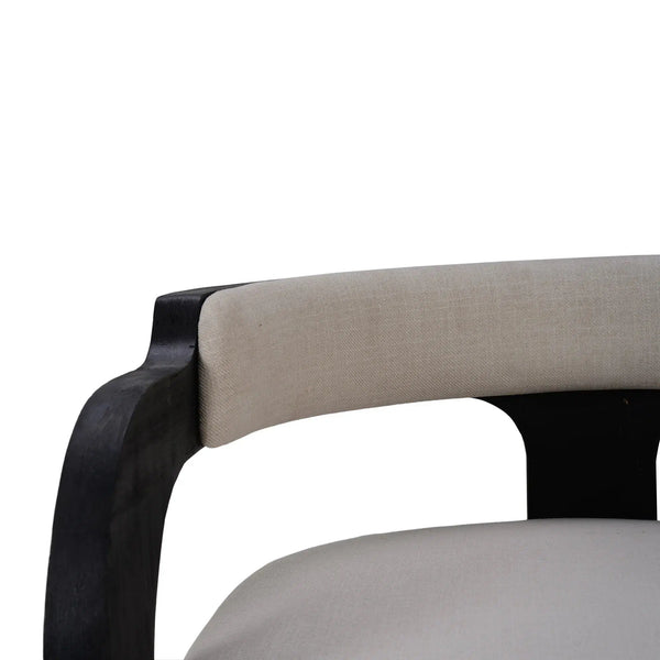 Momo Dining Chair w/ Padded Back-Blue Hand Home