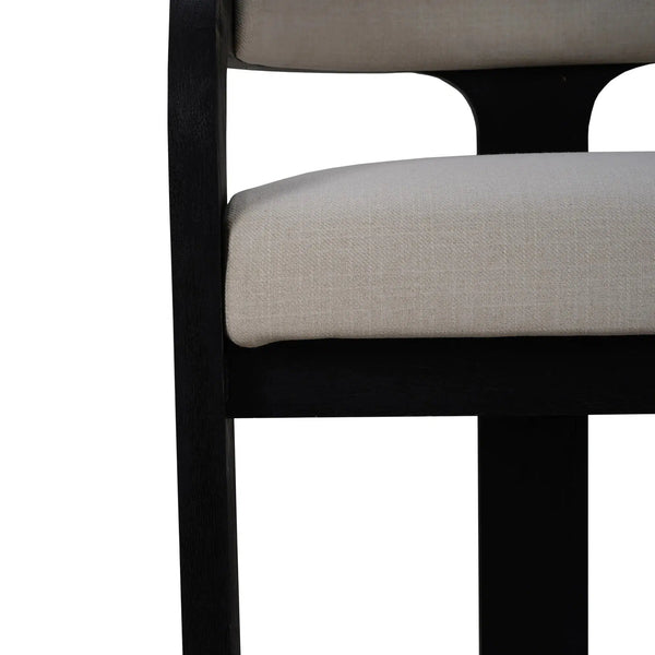 Momo Dining Chair w/ Padded Back-Blue Hand Home