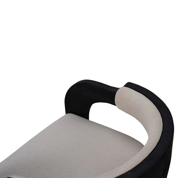Momo Dining Chair w/ Padded Back-Blue Hand Home