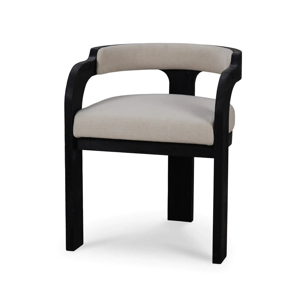 Momo Dining Chair w/ Padded Back-Blue Hand Home