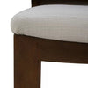 Dulwich Counter Stool in Straw Wash w/ Artic White Performance Fabric-Blue Hand Home