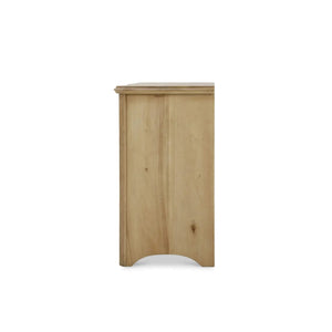 Brighton 3 Drawer Dresser In Fruitwood-Blue Hand Home