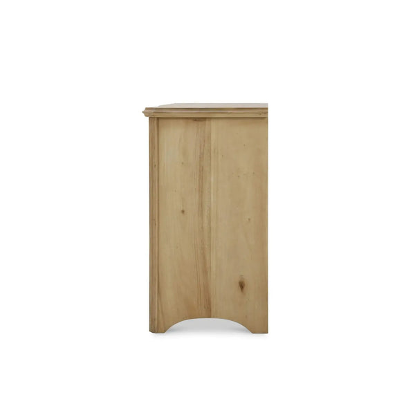 Brighton 3 Drawer Dresser In Fruitwood-Blue Hand Home
