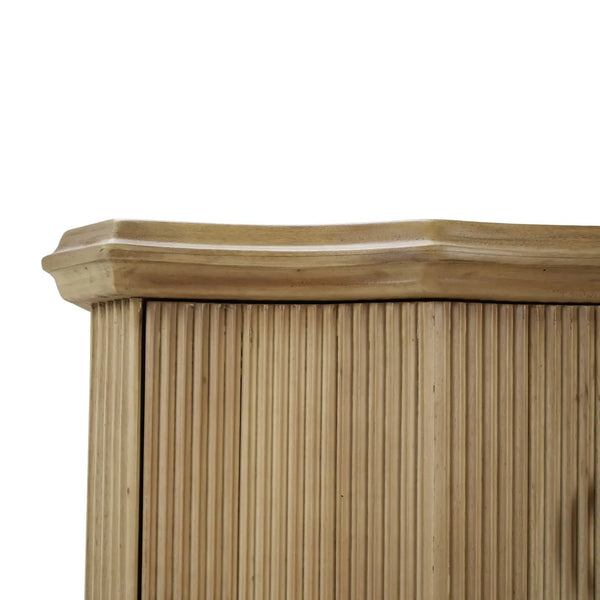 Brighton 3 Drawer Dresser In Fruitwood-Blue Hand Home