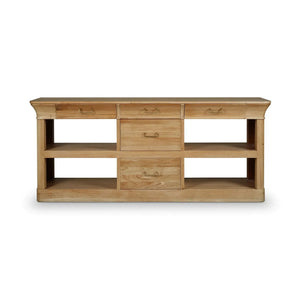 Sandhurst Larger Console In Fruitwood-Blue Hand Home