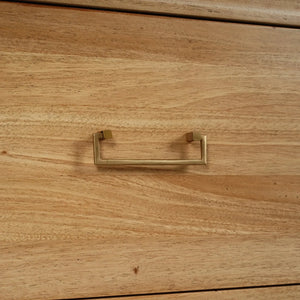 Sandhurst Larger Console In Fruitwood-Blue Hand Home