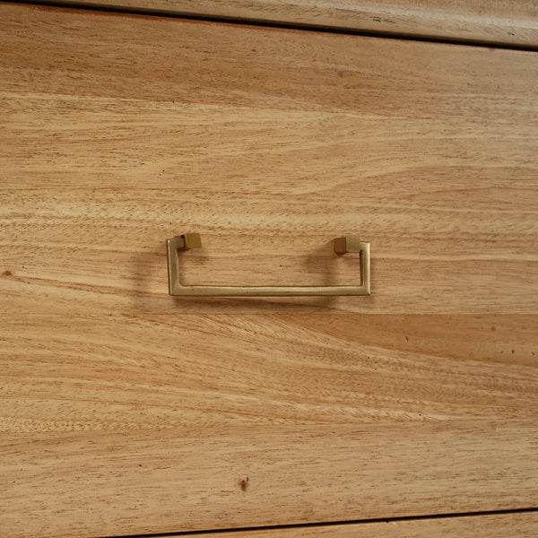 Sandhurst Larger Console In Fruitwood-Blue Hand Home