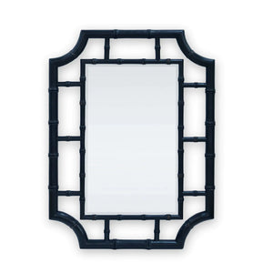 Bamboo Mirror-Blue Hand Home