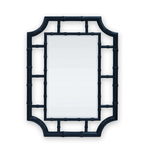 Bamboo Mirror-Blue Hand Home