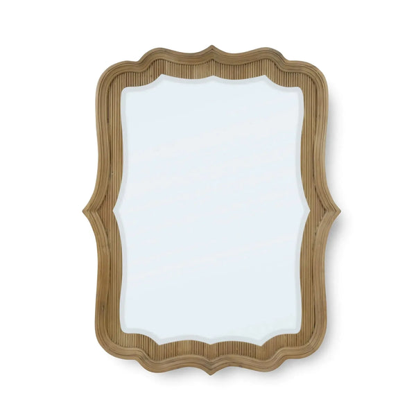 Brighton Mirror In Fruitwood-Blue Hand Home