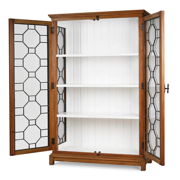 Ceylon Display Cabinet-Blue Hand Home